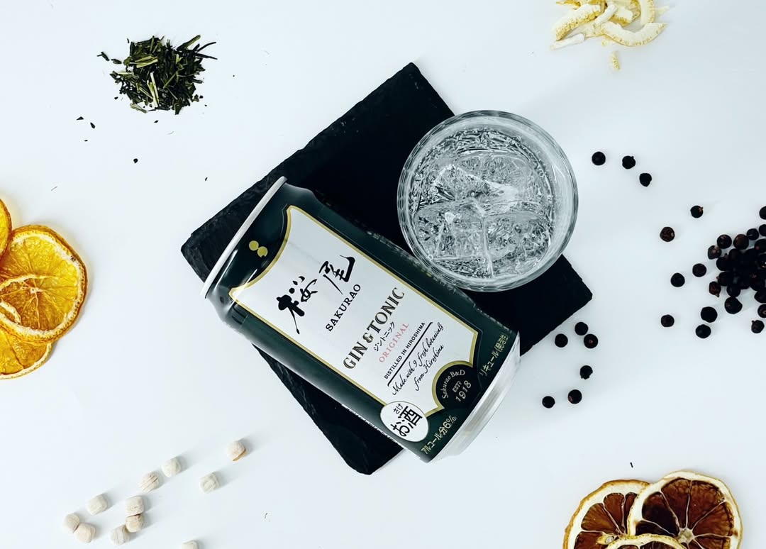 SAKURAO GIN ORIGINAL GIN＆TONIC 新発売&ブランドサイト開設