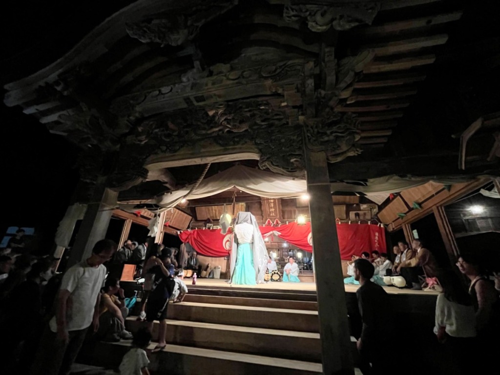 野沢温泉秋祭りの様子