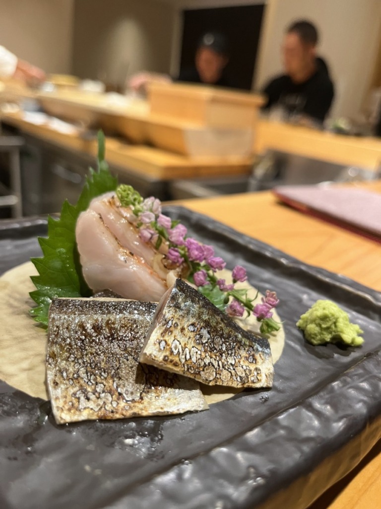 秋刀魚の炙り