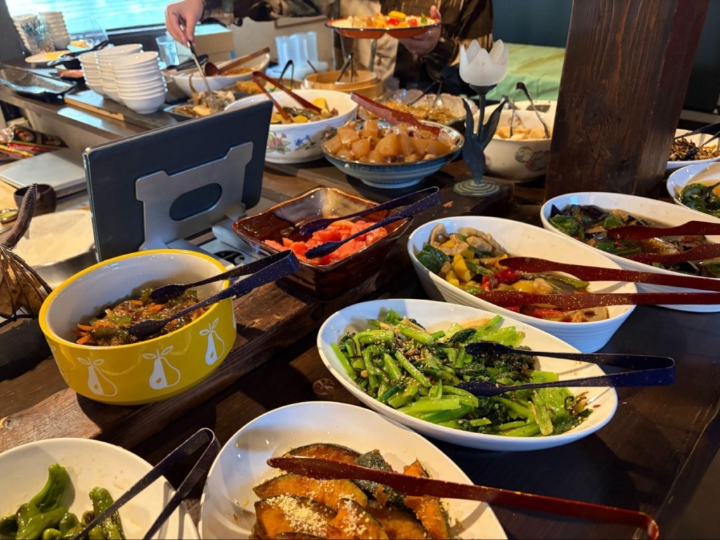 なごみの宿 いい田さん」の朝ごはん